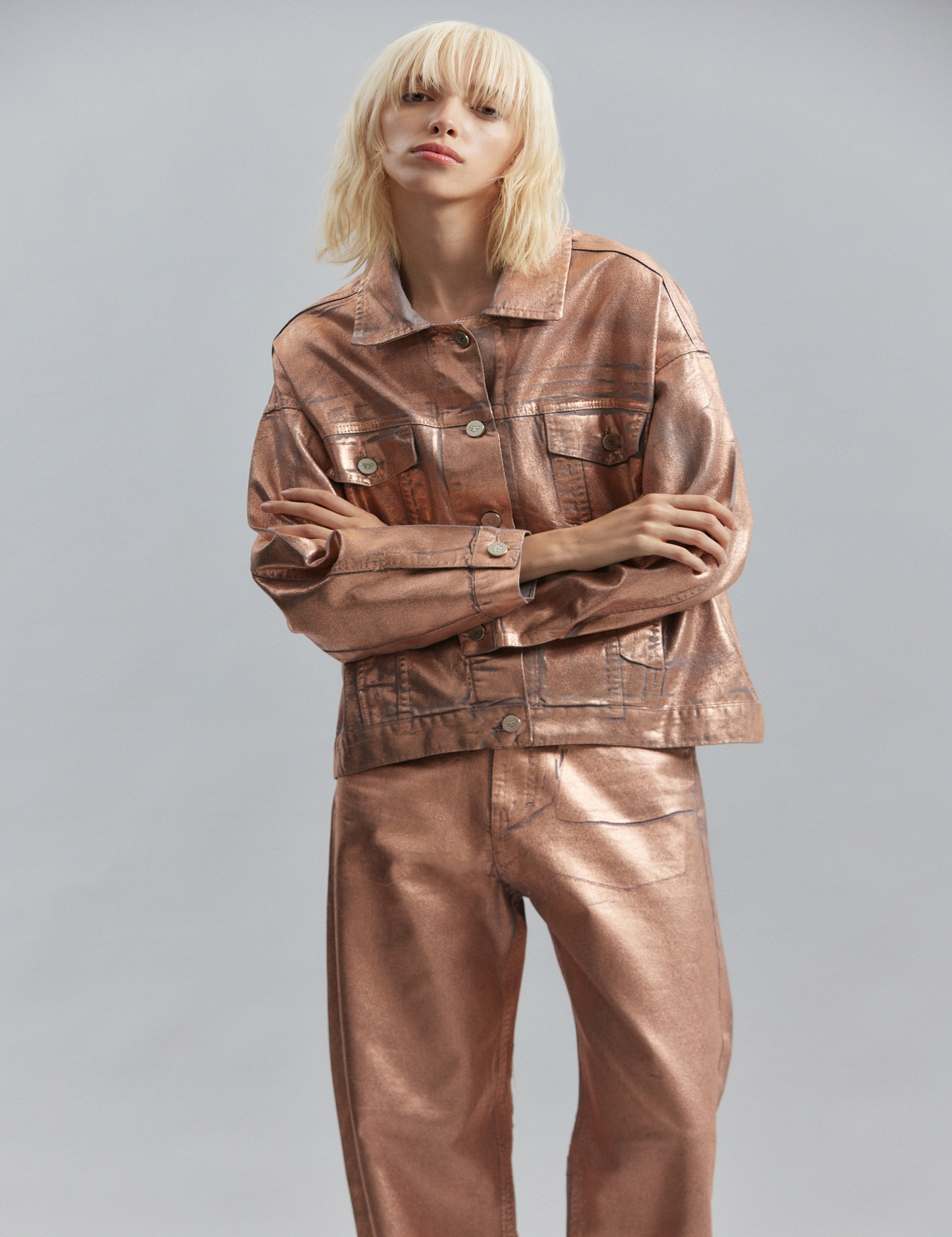 CAMPERA KISS GOLDEN ROSE