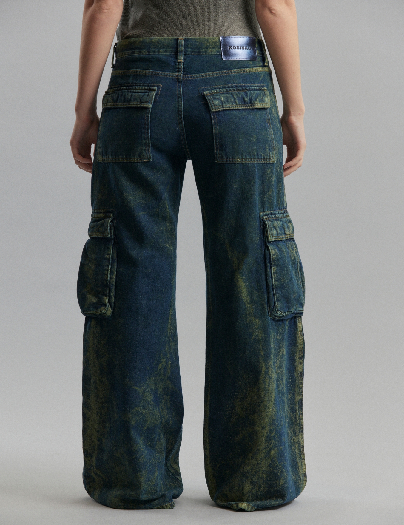JEANS CARGO GIGI MOSS