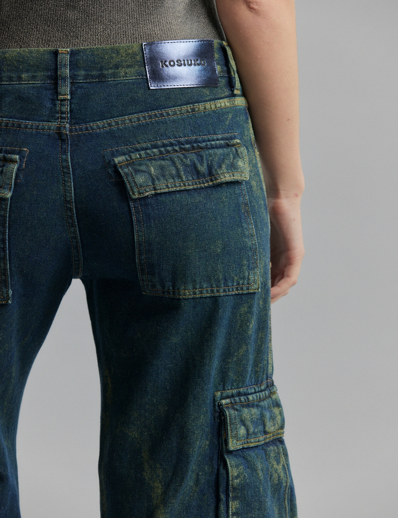 JEANS CARGO GIGI MOSS