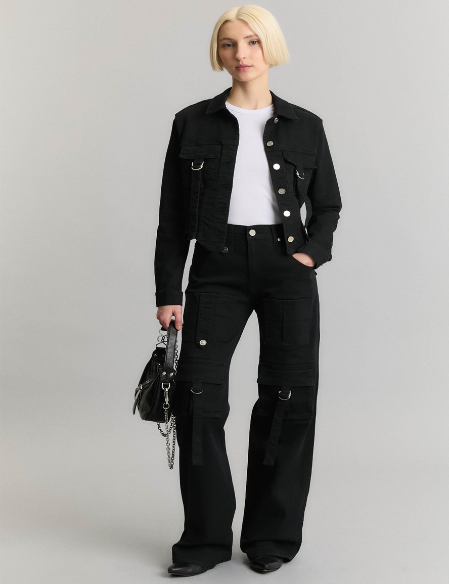 JEANS CARGO LUXURY ROCK