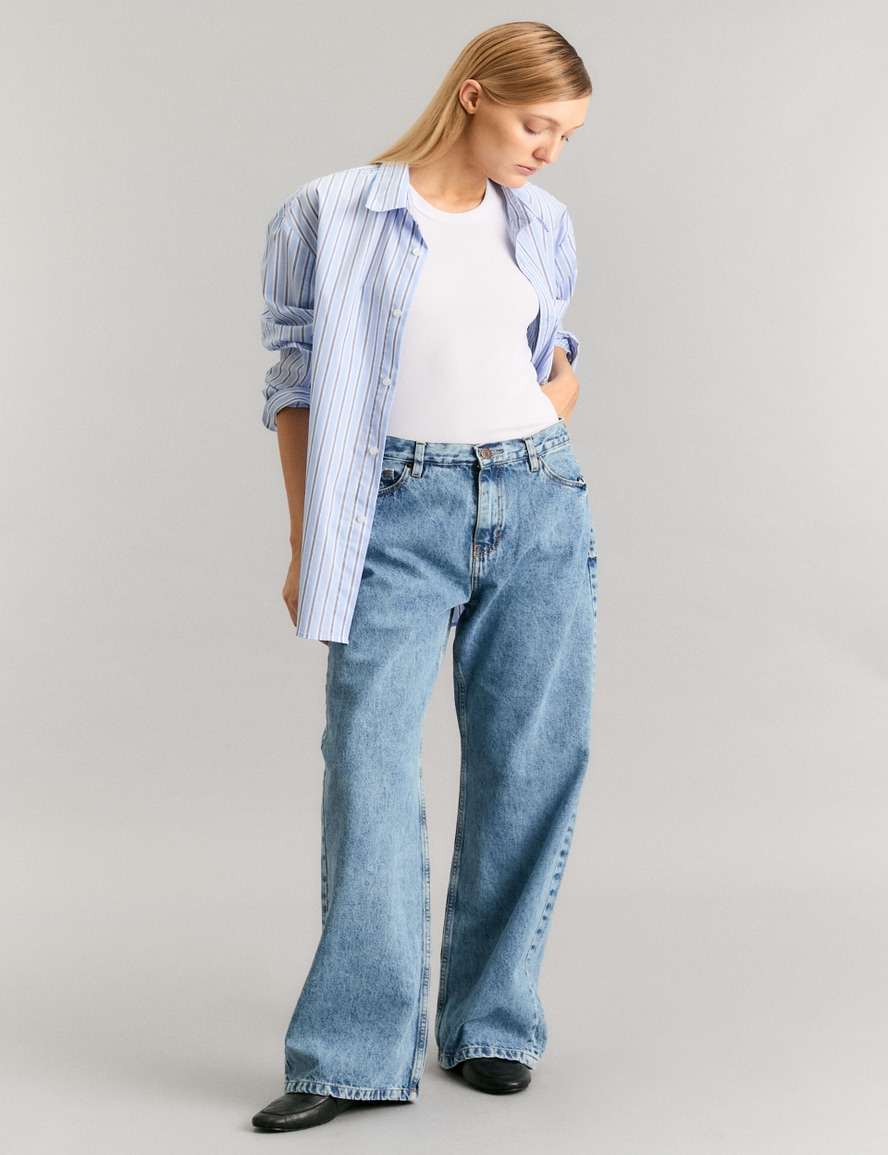JEANS WARNING BLUE