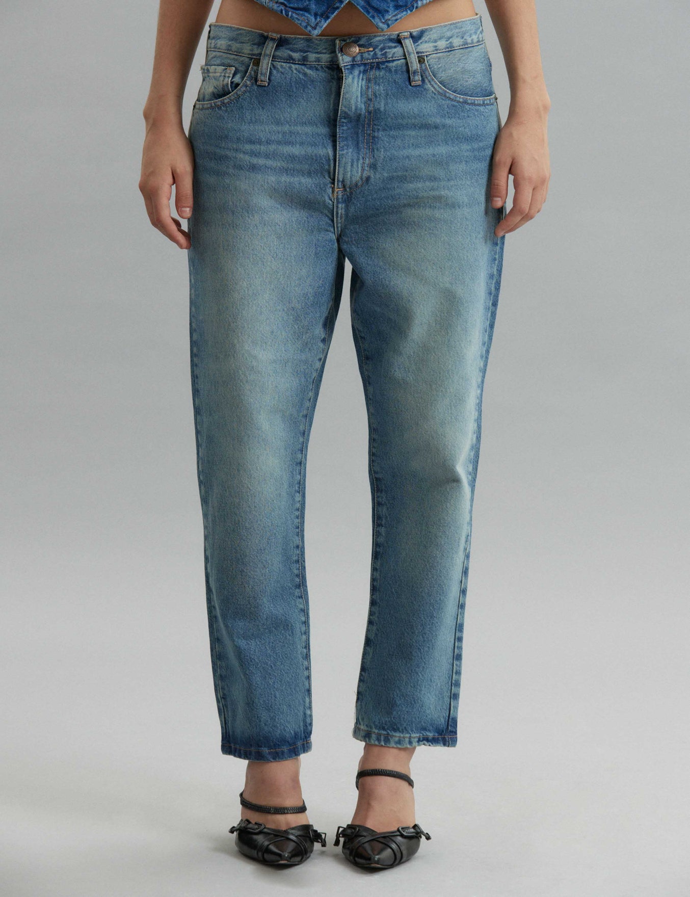 JEANS GINGER DUSTY BLUE