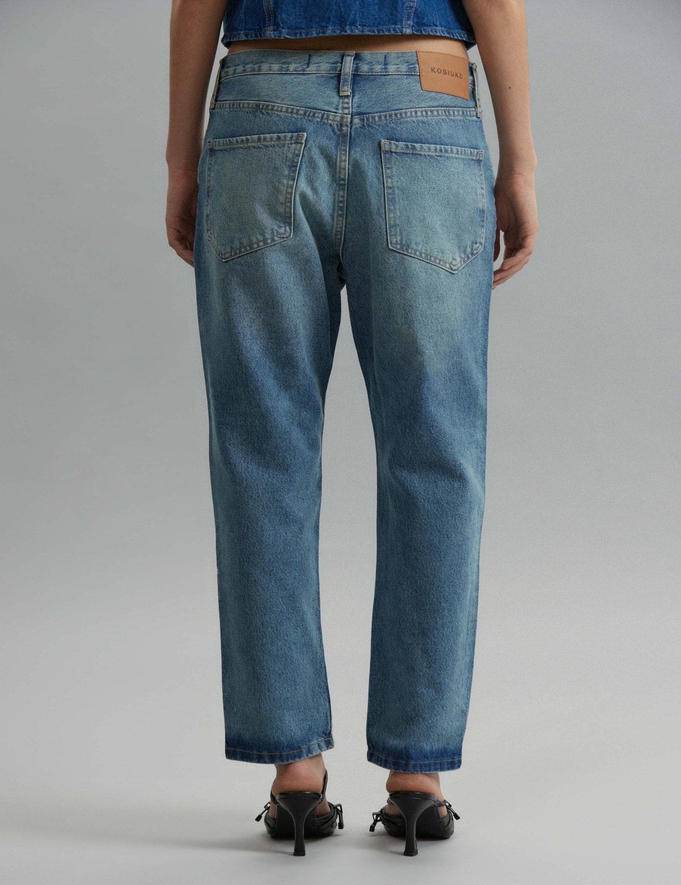 JEANS GINGER DUSTY BLUE