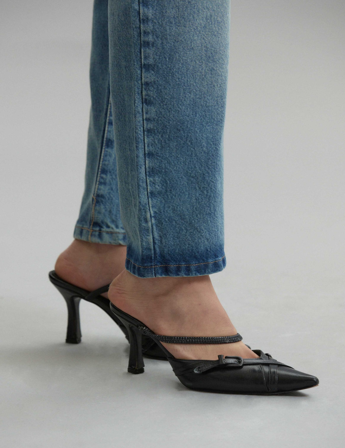 JEANS GINGER DUSTY BLUE