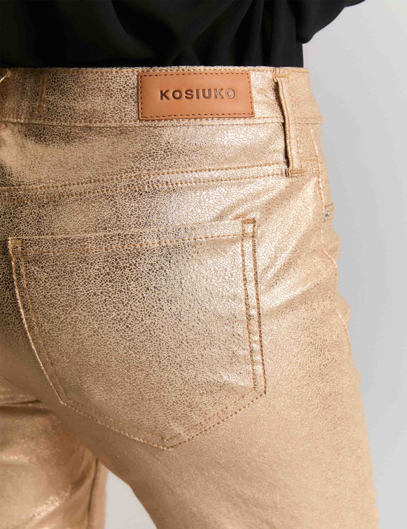 PANTALÓN LUCKY METALLIC GOLD                                                                         