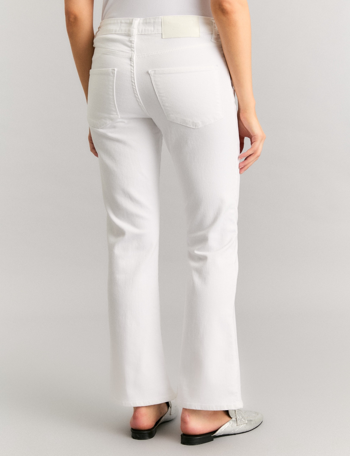 PANTALÓN BELLY BOOTCUT PREMIUM WHITE                                                                 