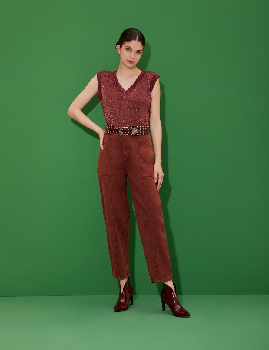 PANTALÓN IN THE MOOD COLOR