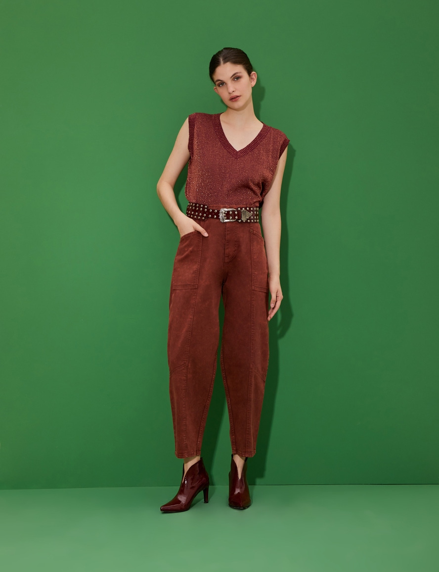 PANTALÓN IN THE MOOD COLOR