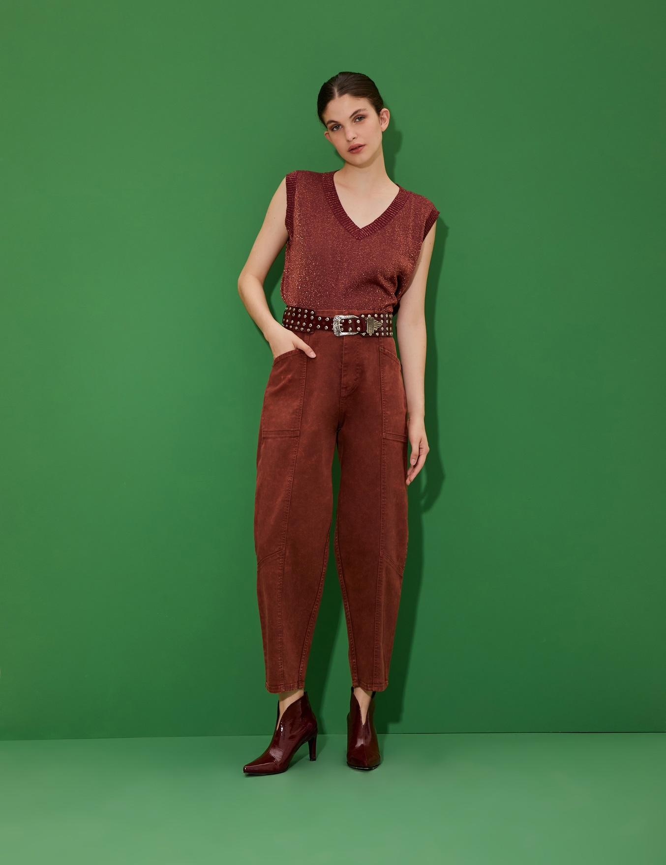 PANTALÓN IN THE MOOD COLOR