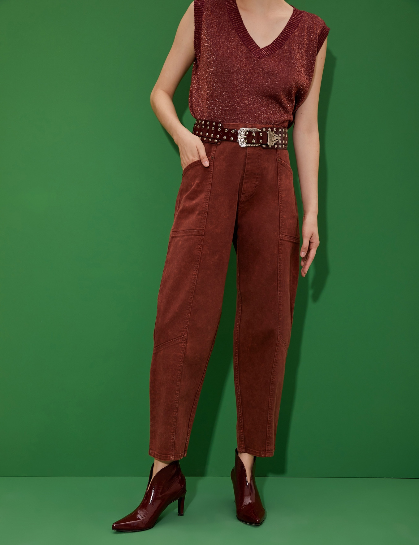 PANTALÓN IN THE MOOD COLOR