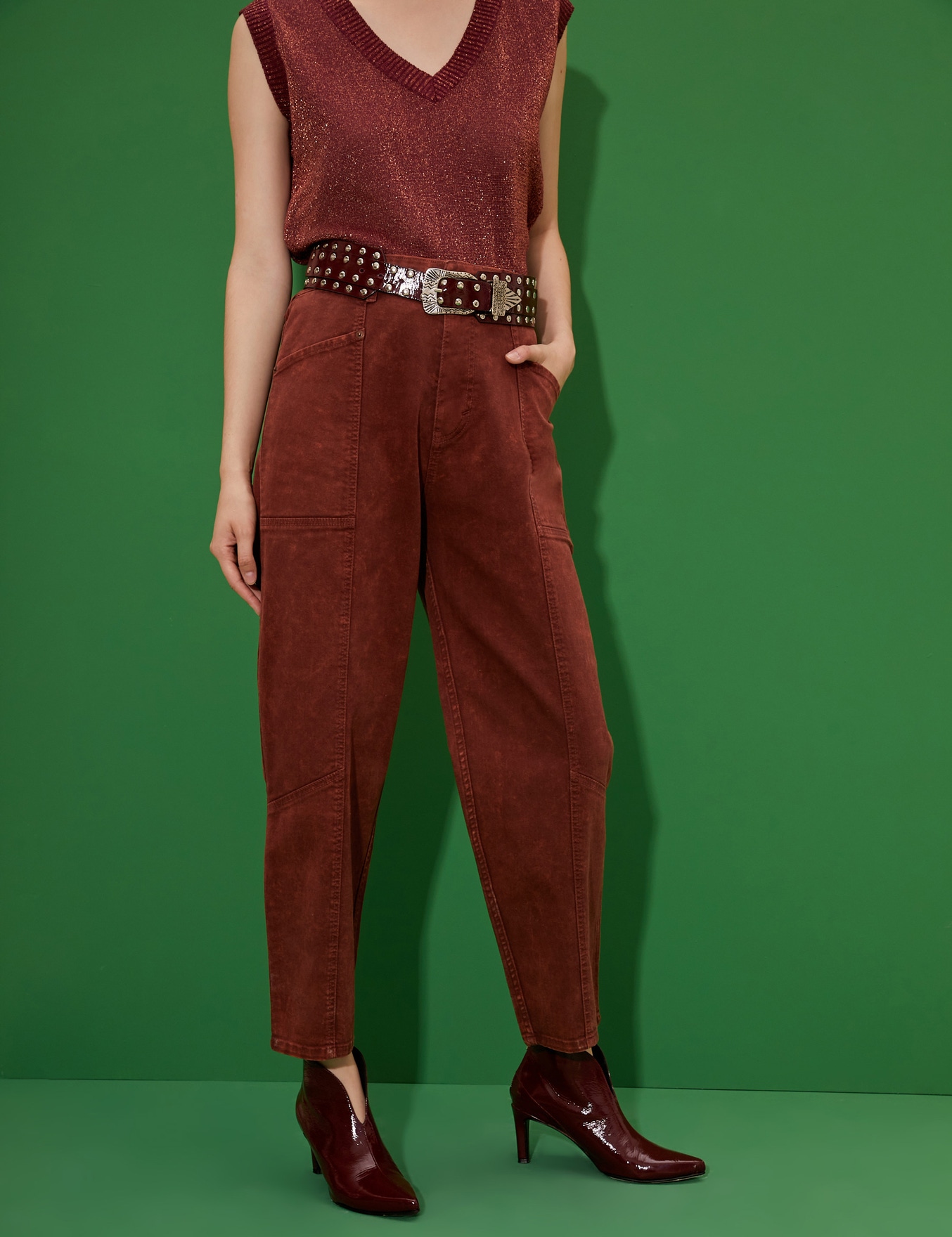 PANTALÓN IN THE MOOD COLOR