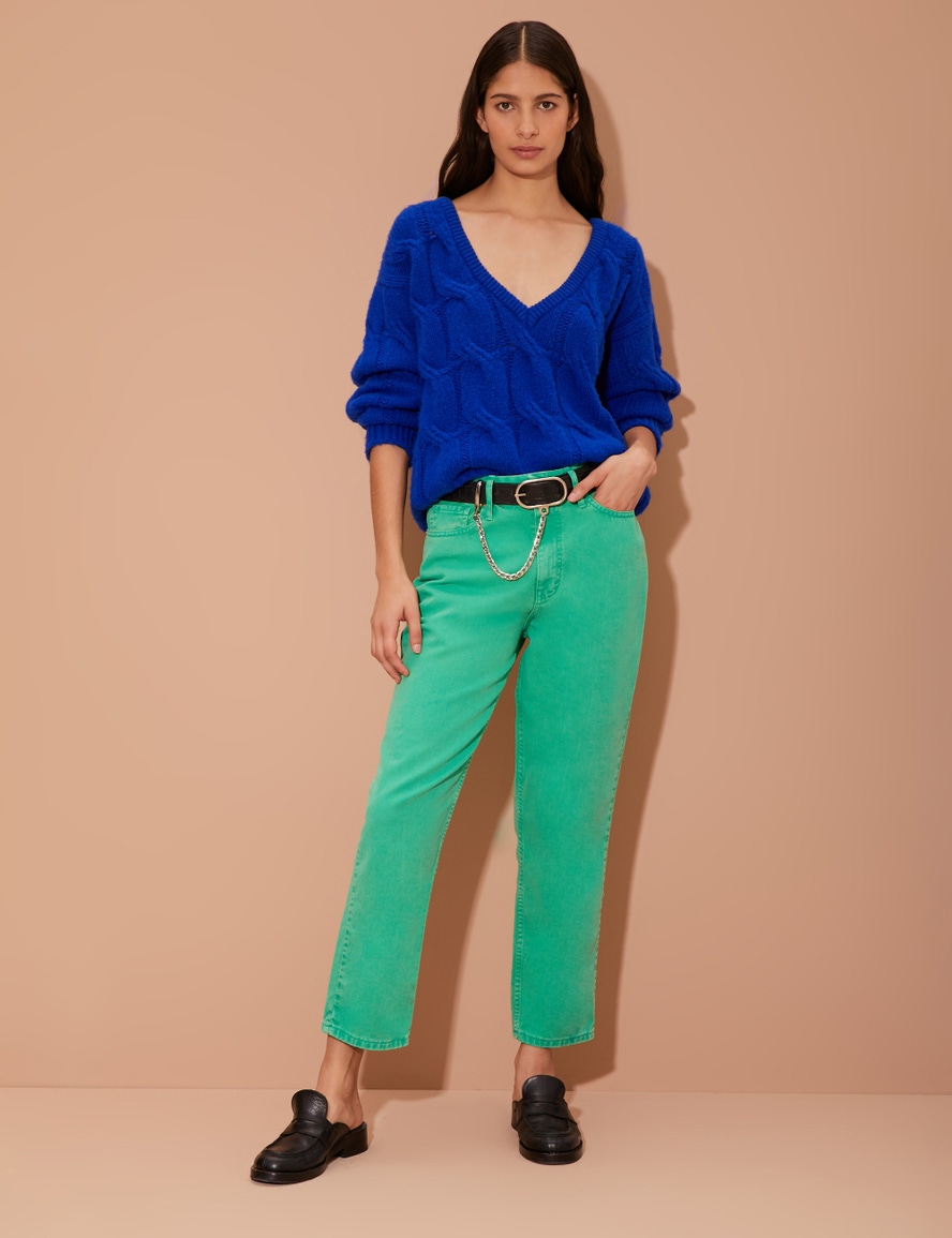 JEANS BAGGY BRITNEY GREEN
