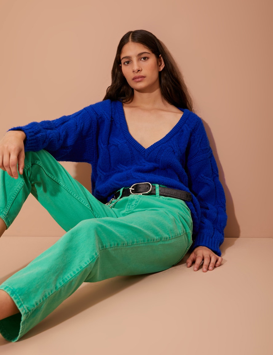 JEANS BAGGY BRITNEY GREEN