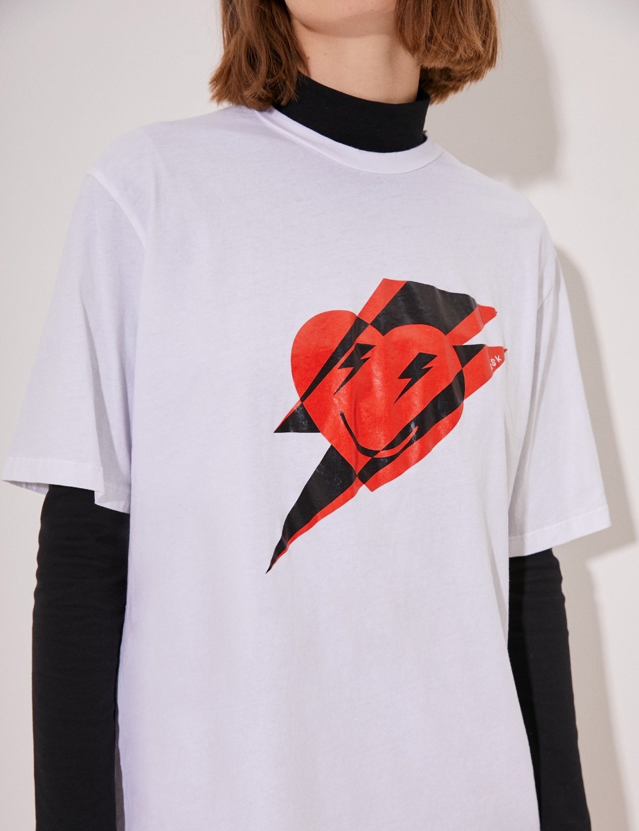 REMERA SMILEY HEART