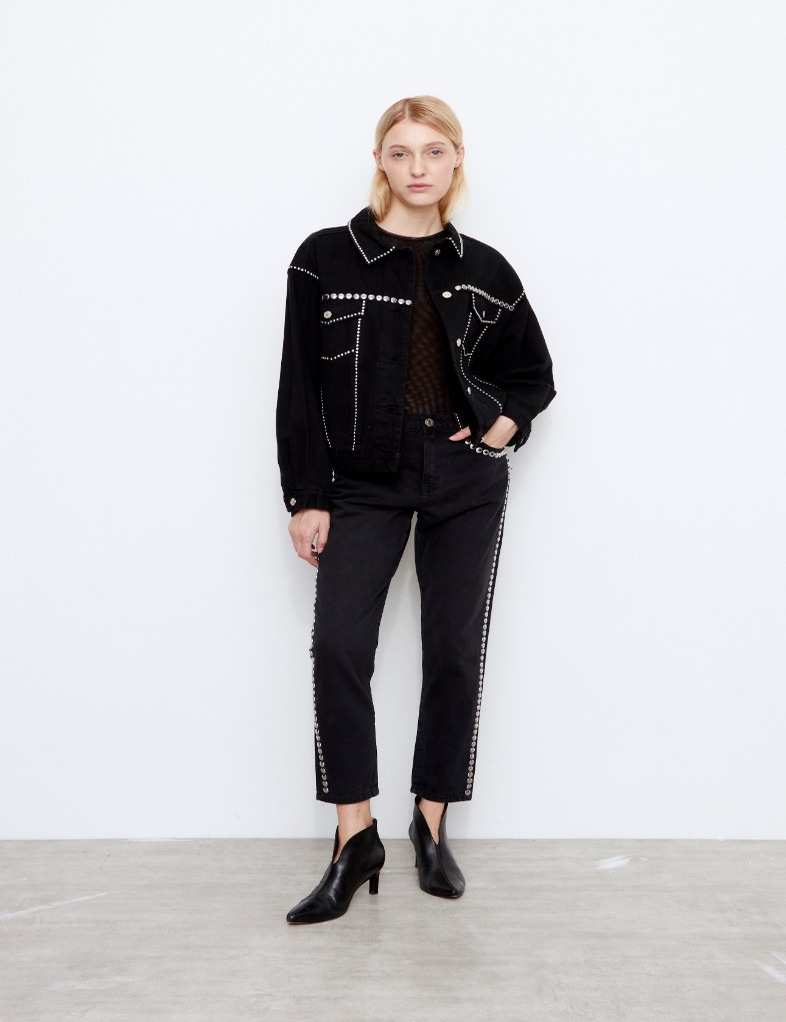 JEAN BOYFIT TASH BLACK CUSTOME