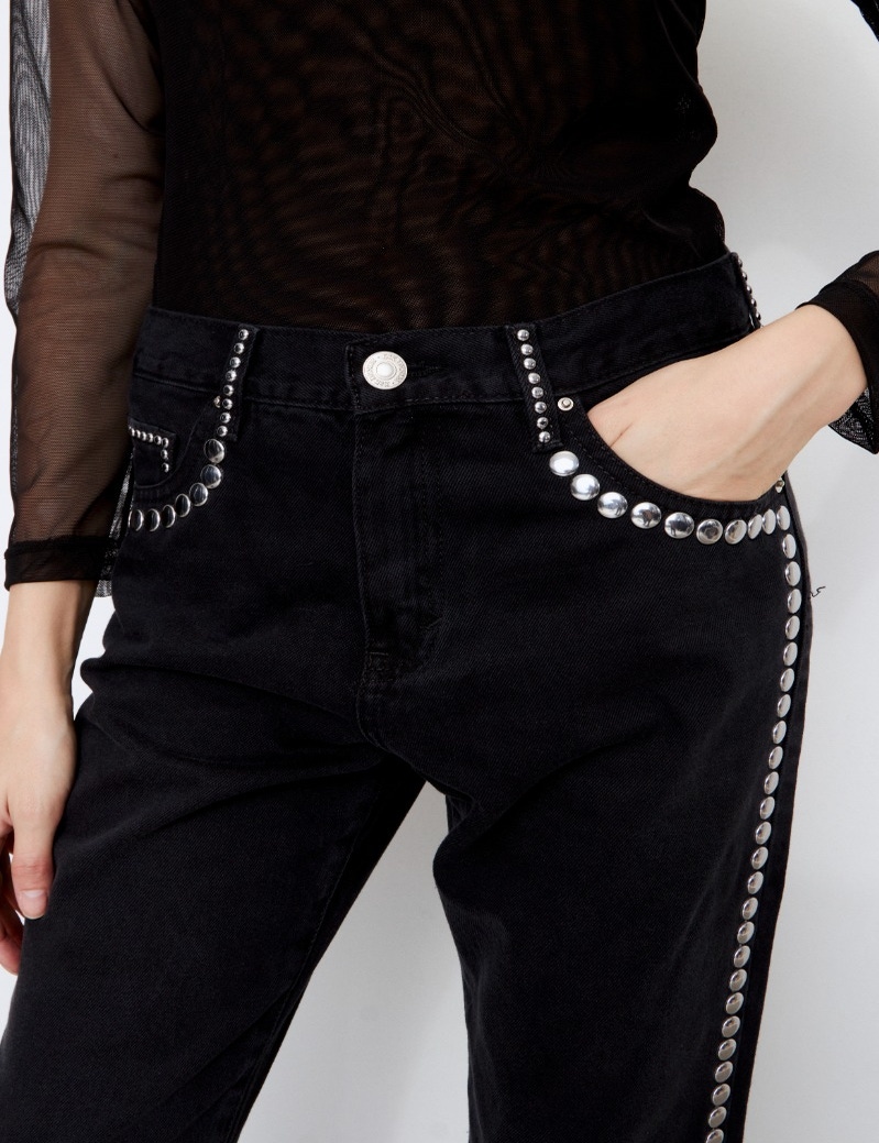 JEAN BOYFIT TASH BLACK CUSTOME