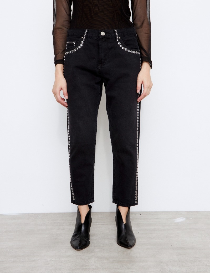 JEAN BOYFIT TASH BLACK CUSTOME