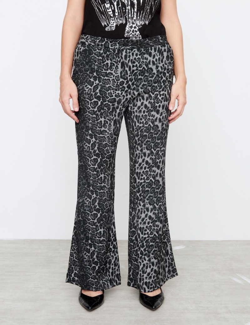PANTALON WINTER LEOPARD GRIS