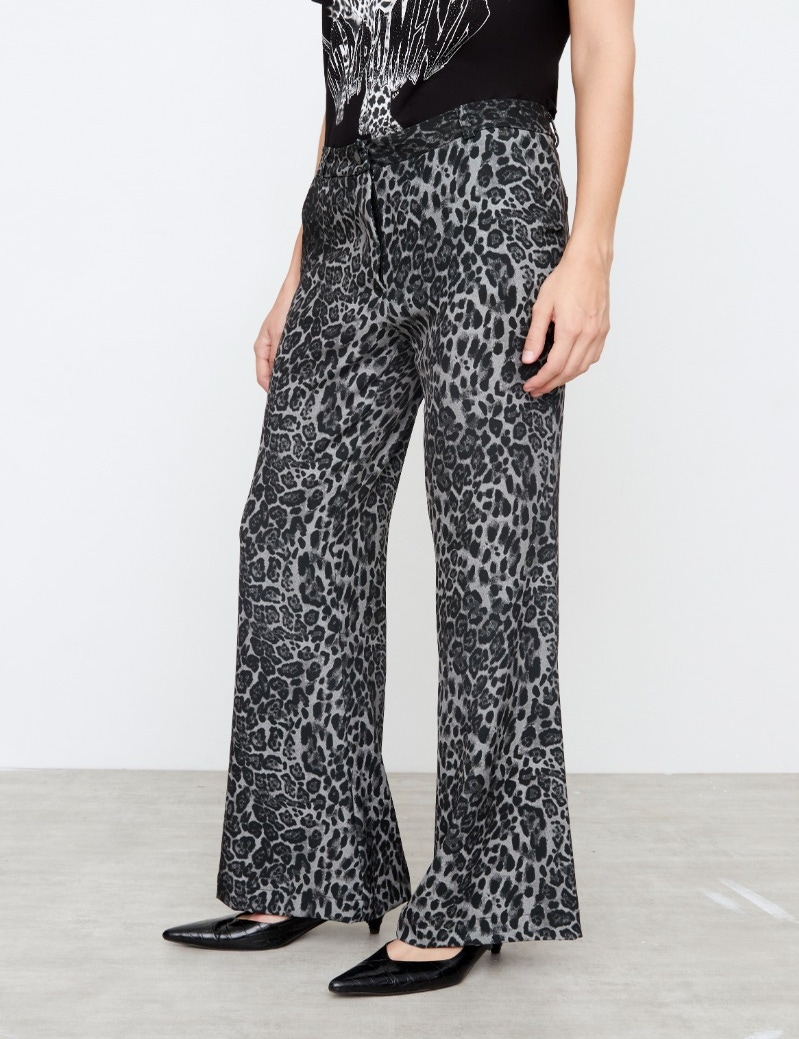 PANTALON WINTER LEOPARD GRIS