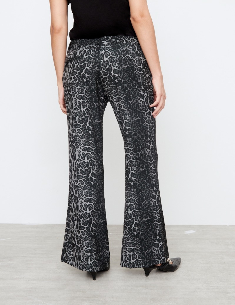 PANTALON WINTER LEOPARD GRIS