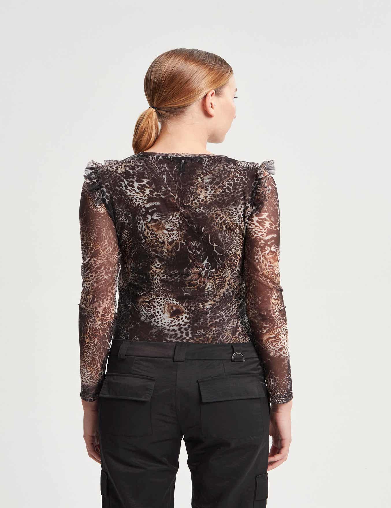 REMERA EXPLICIT LEOPARD