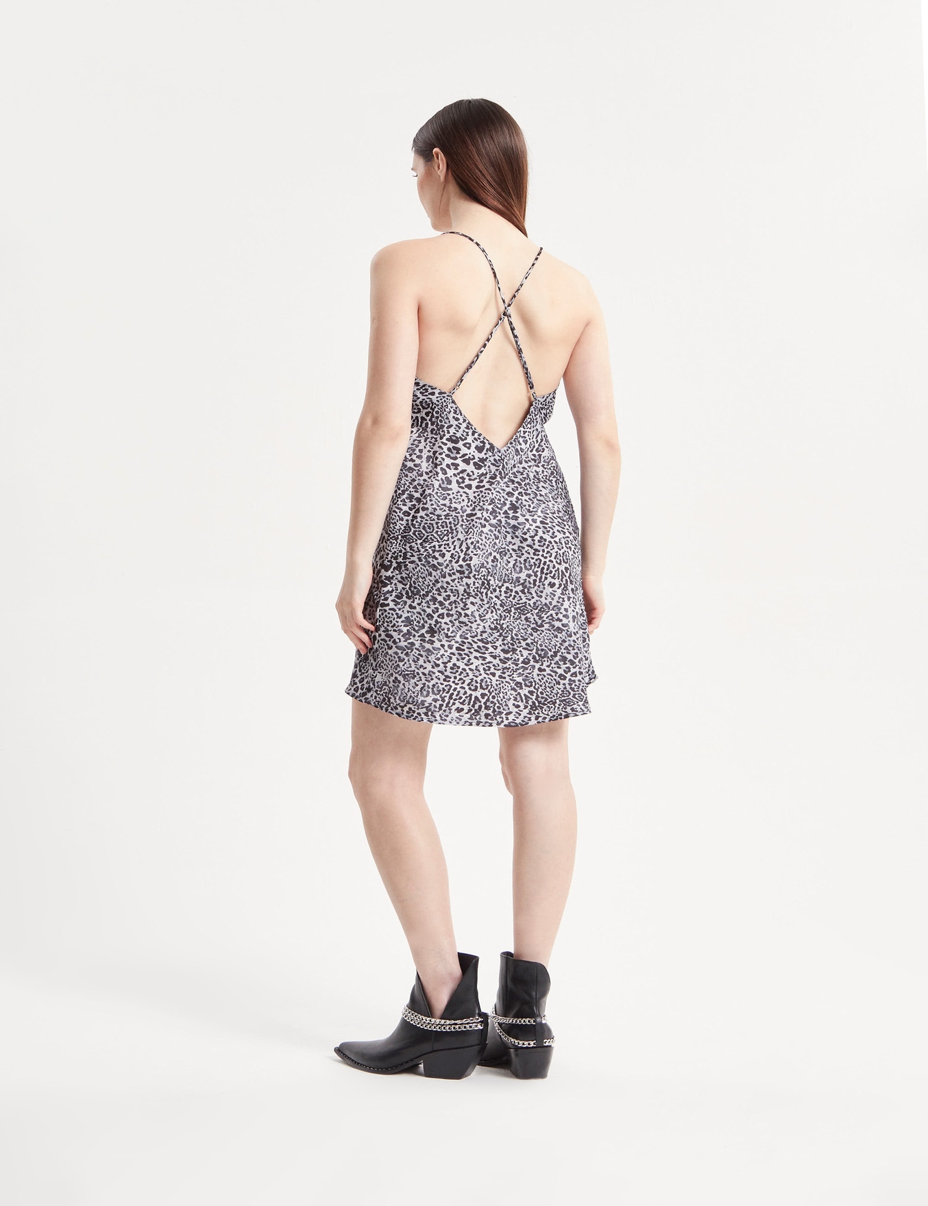 VESTIDO GREY ANIMAL