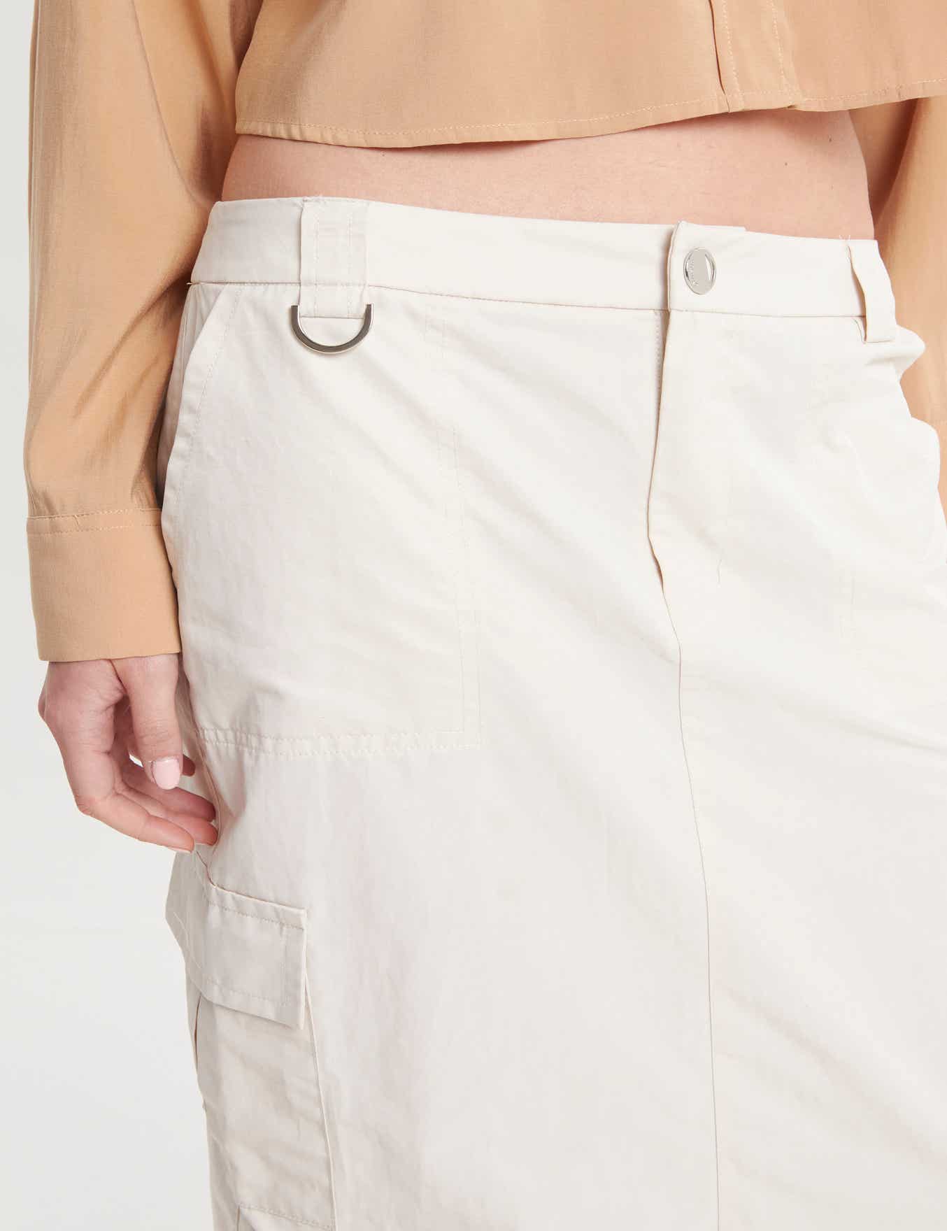 FALDA IVORY NET