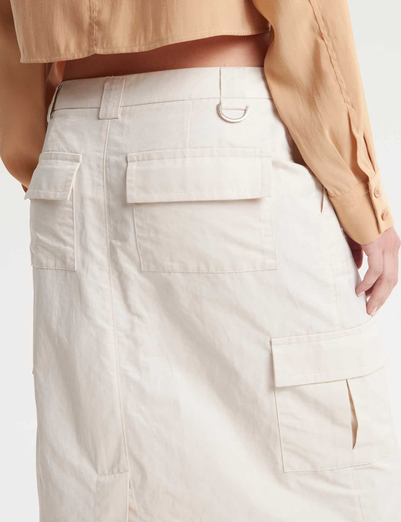 FALDA IVORY NET