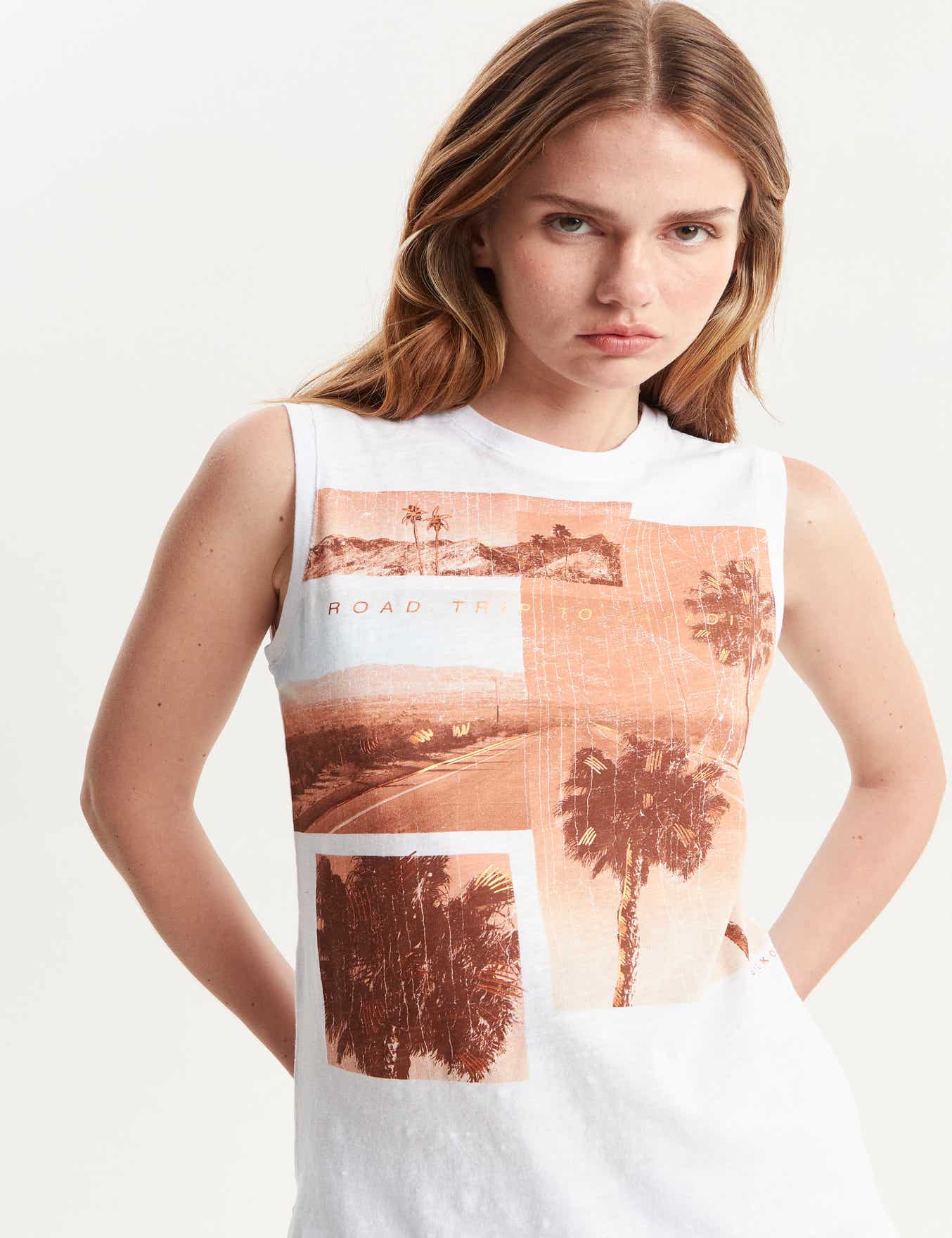 MUSCULOSA SUNSET PARADISE