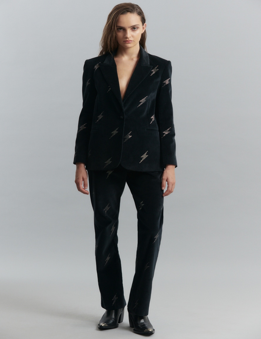 BLAZER VELVET MORNING