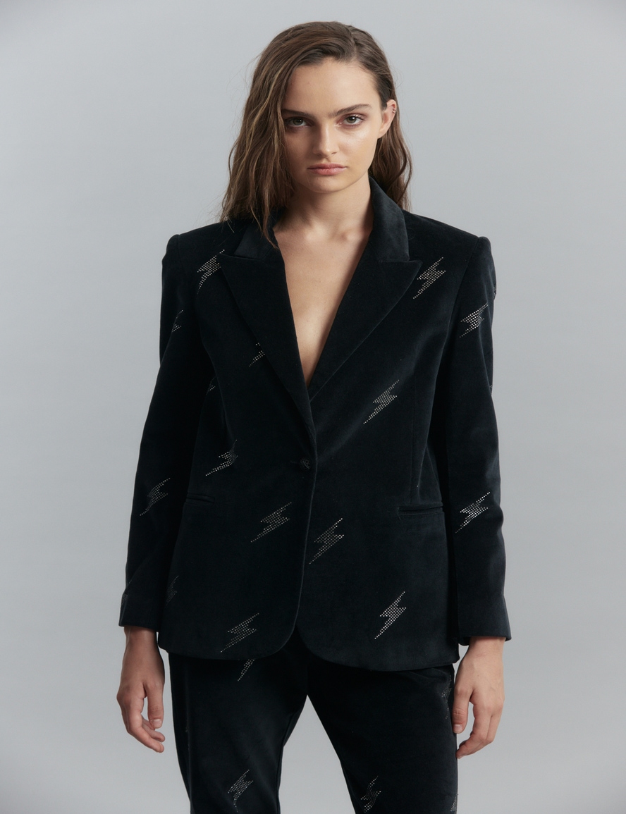 BLAZER VELVET MORNING
