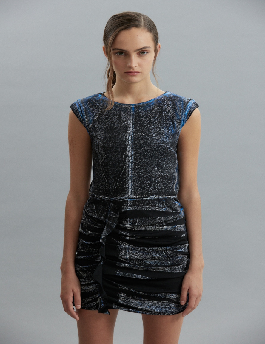 VESTIDO ELECTRIC BLUE                                                                                