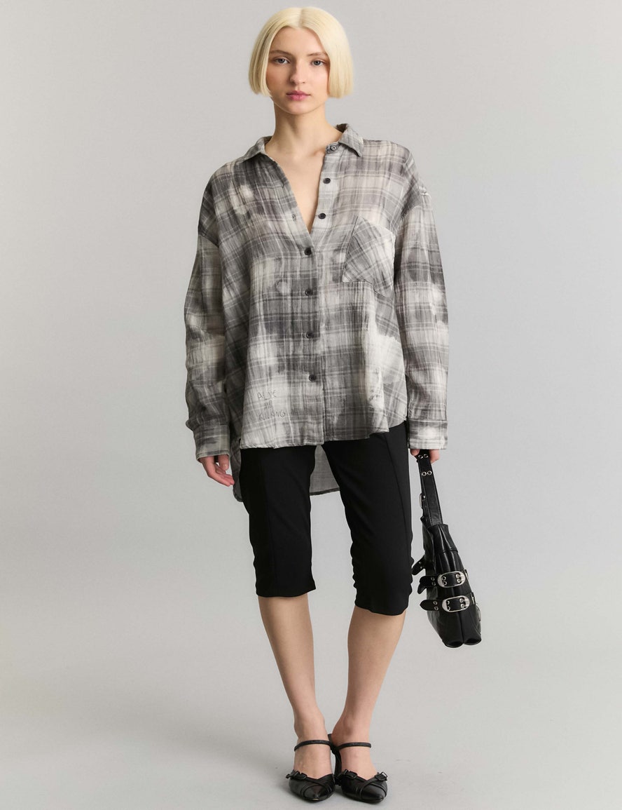 CAMISA SQUARED BLEACHED                                                                              