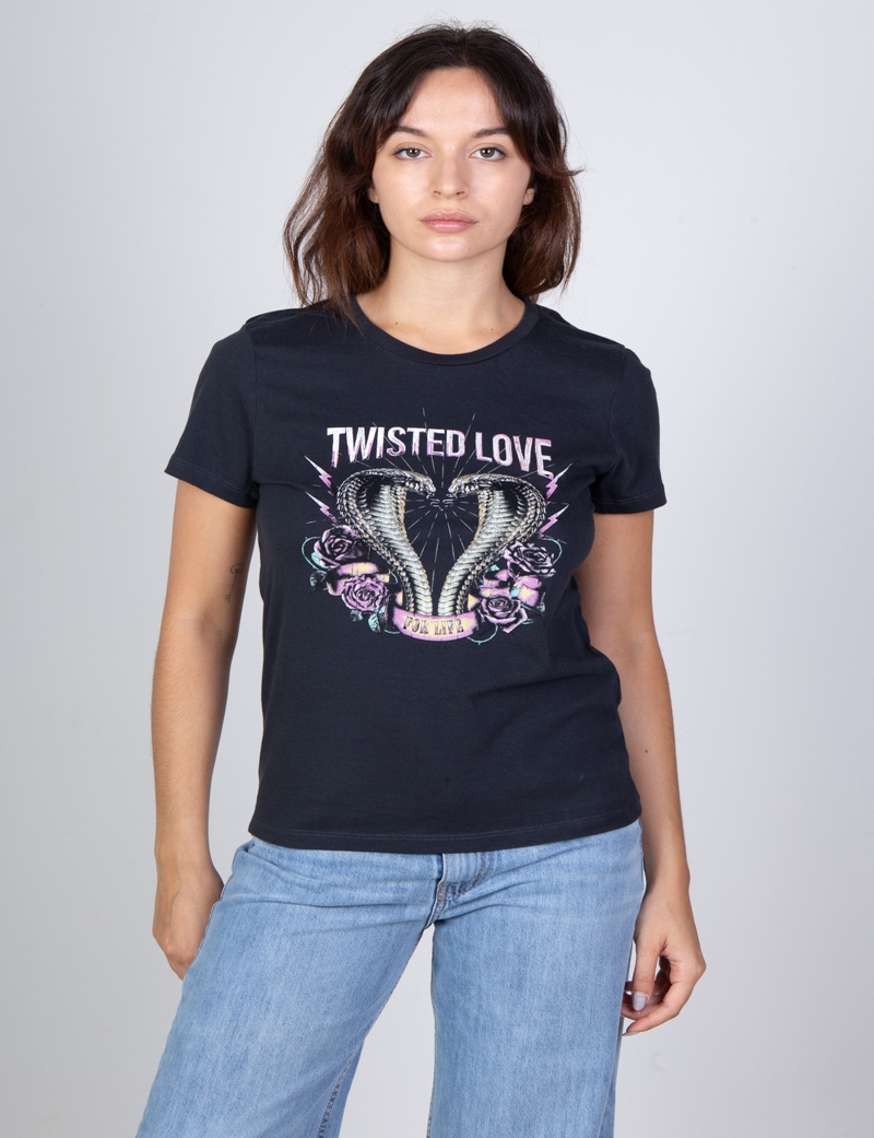 REMERA TWISTED SNAKES                                                                                