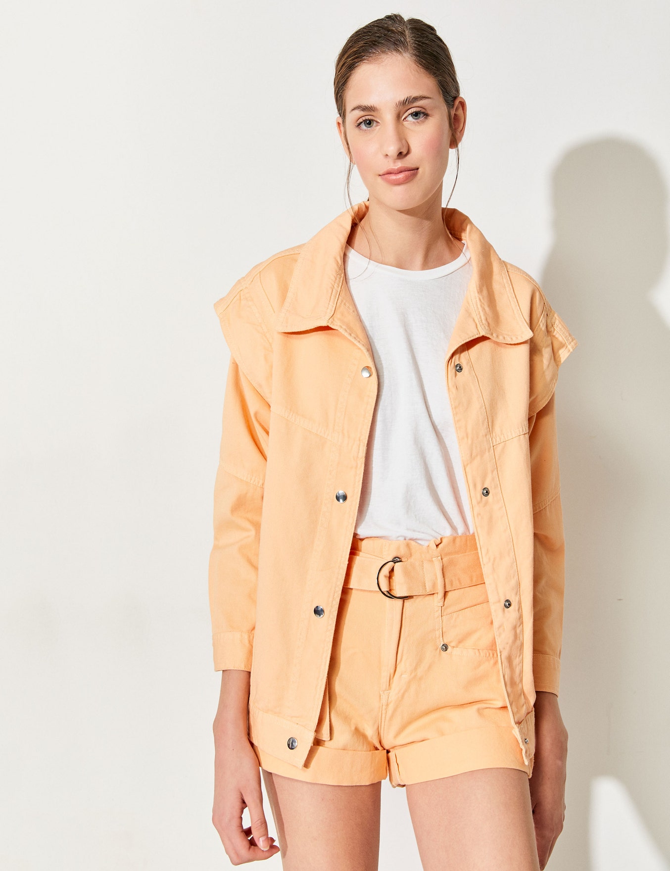 CAMPERA FRENCH NARANJA