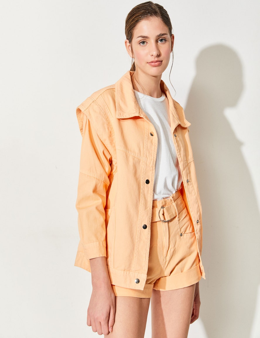 CAMPERA FRENCH NARANJA