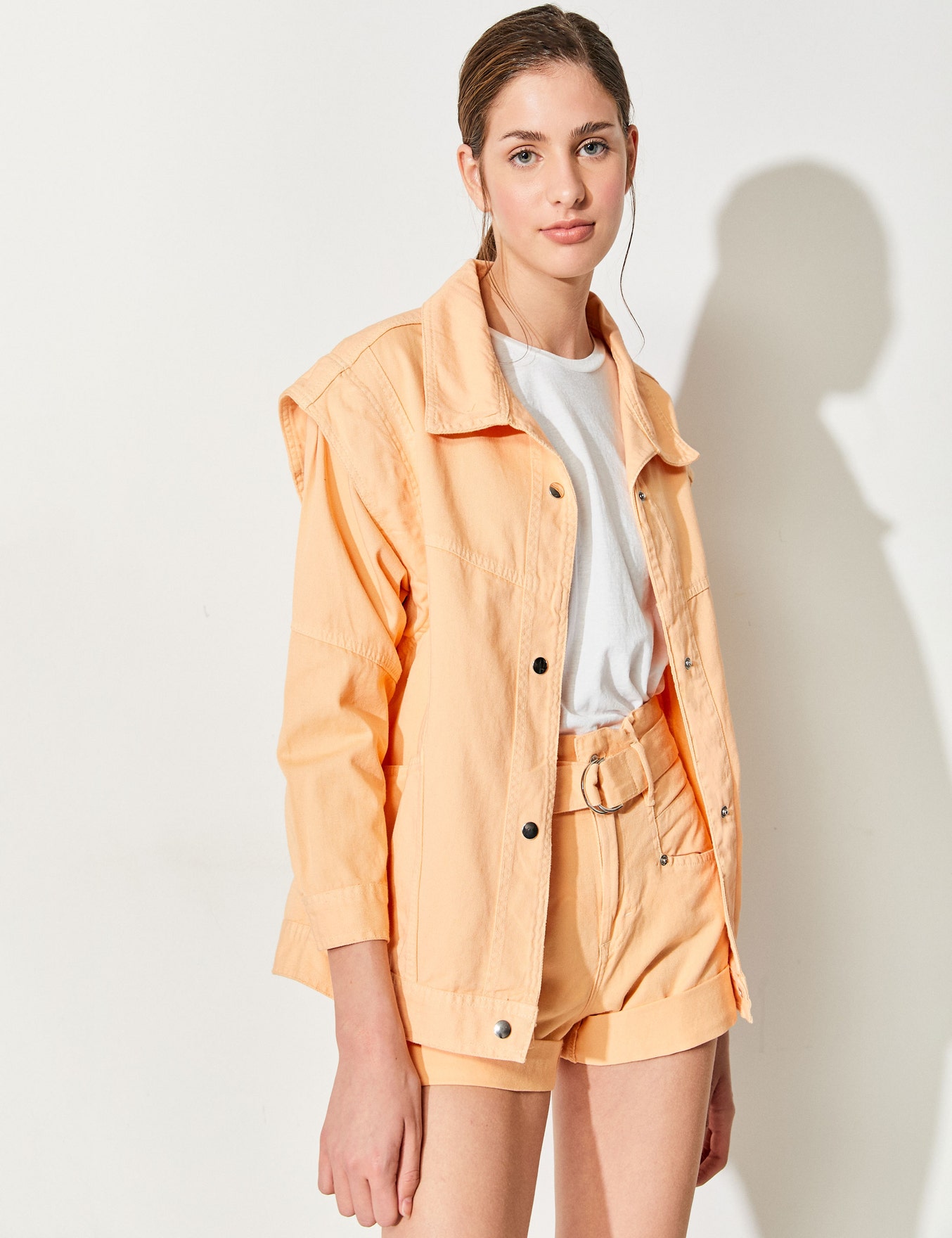 CAMPERA FRENCH NARANJA