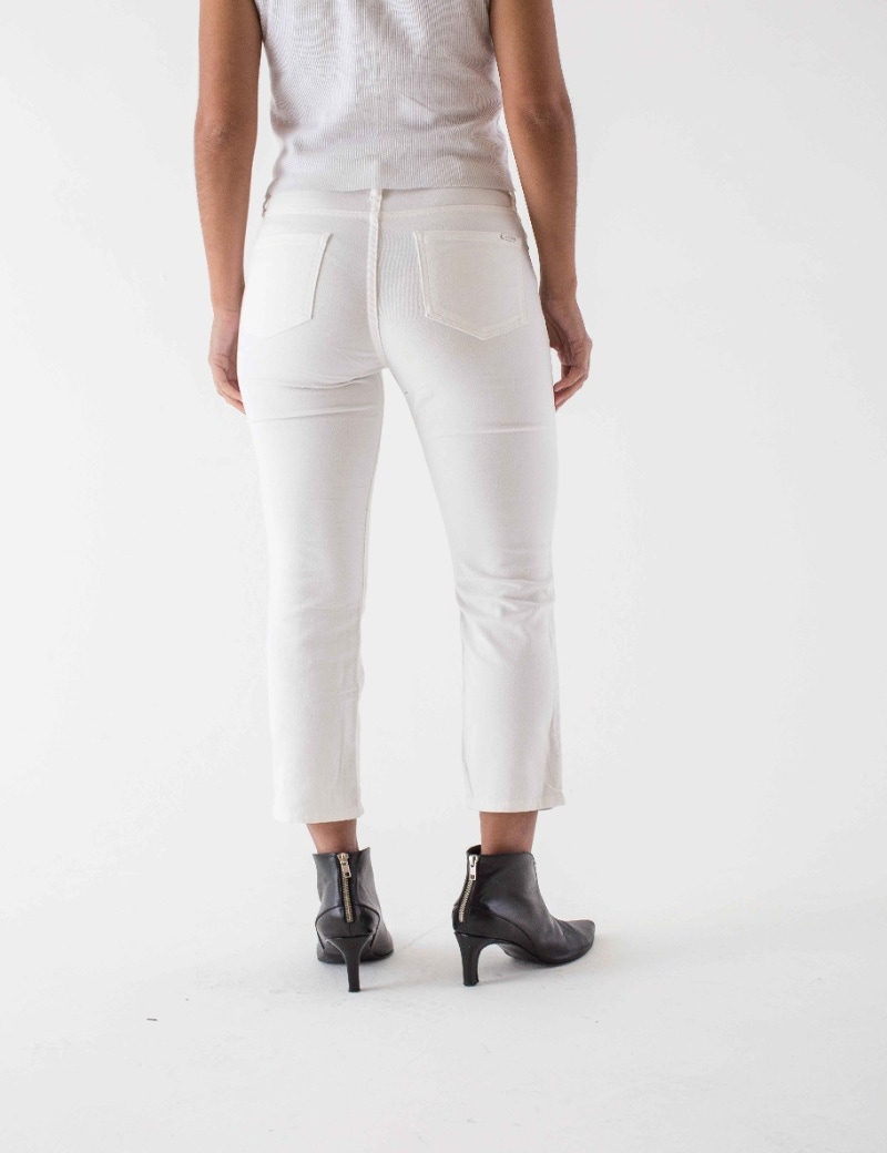 REGULAR CROPPED PURE WHITE