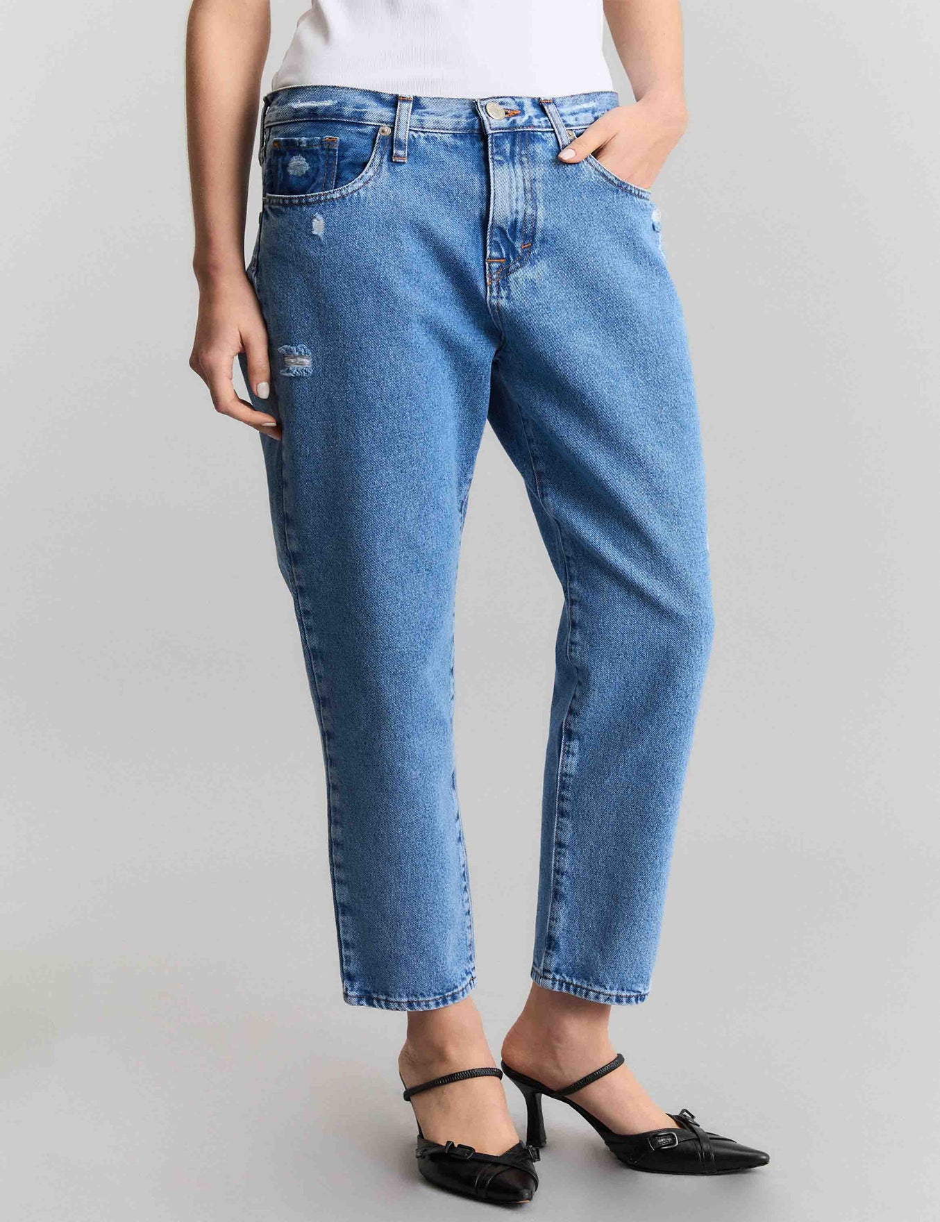 JEANS BOYFIT TASH WORN