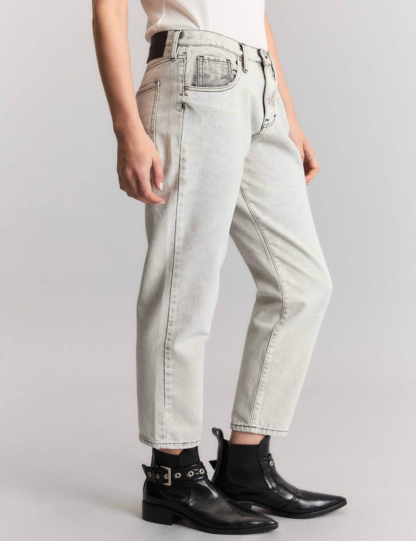 JEANS BOYFIT TASH BLEACH                                                                             