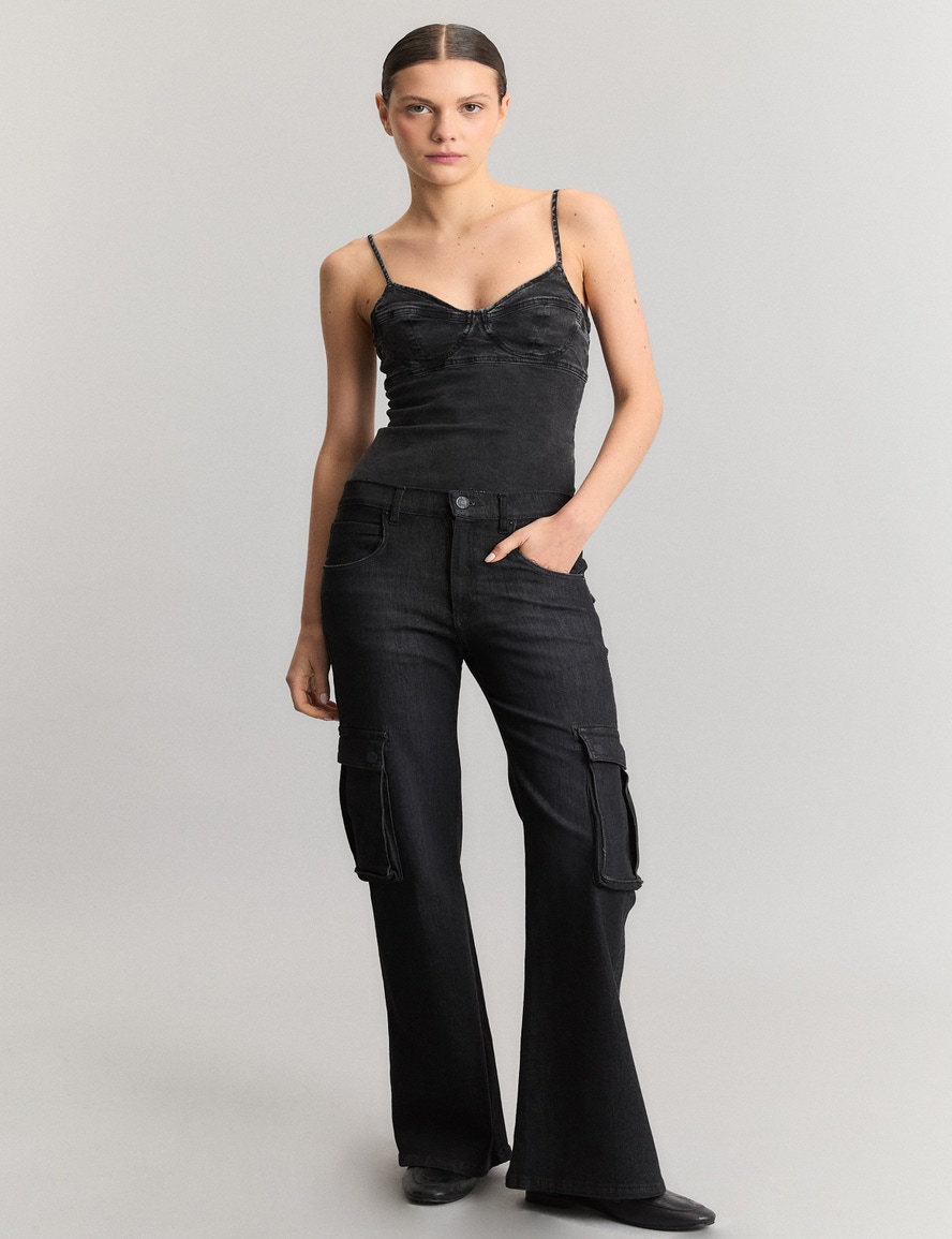 JEANS CARGO GIGI COMFORT