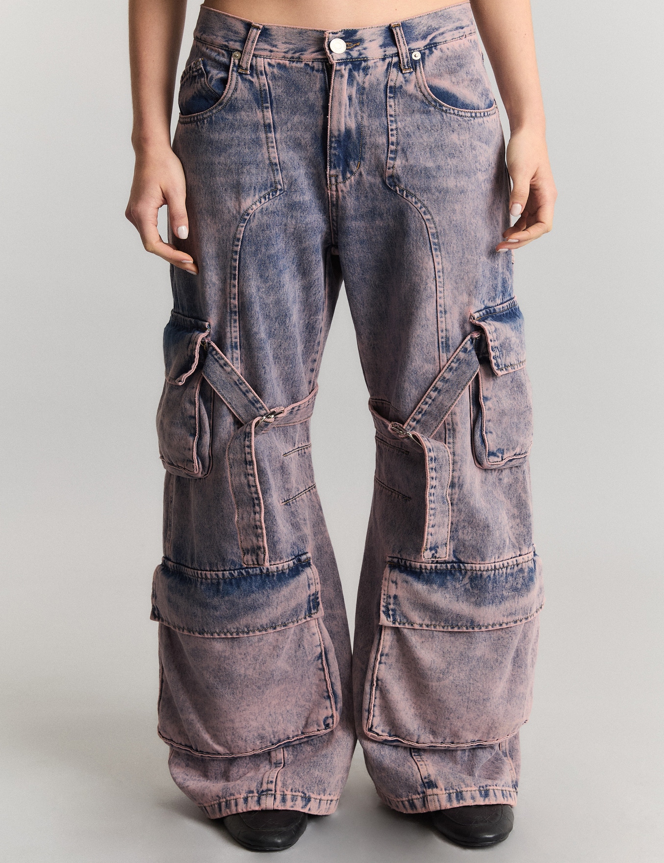 JEANS CARGO ATENAS PINK                                                                              