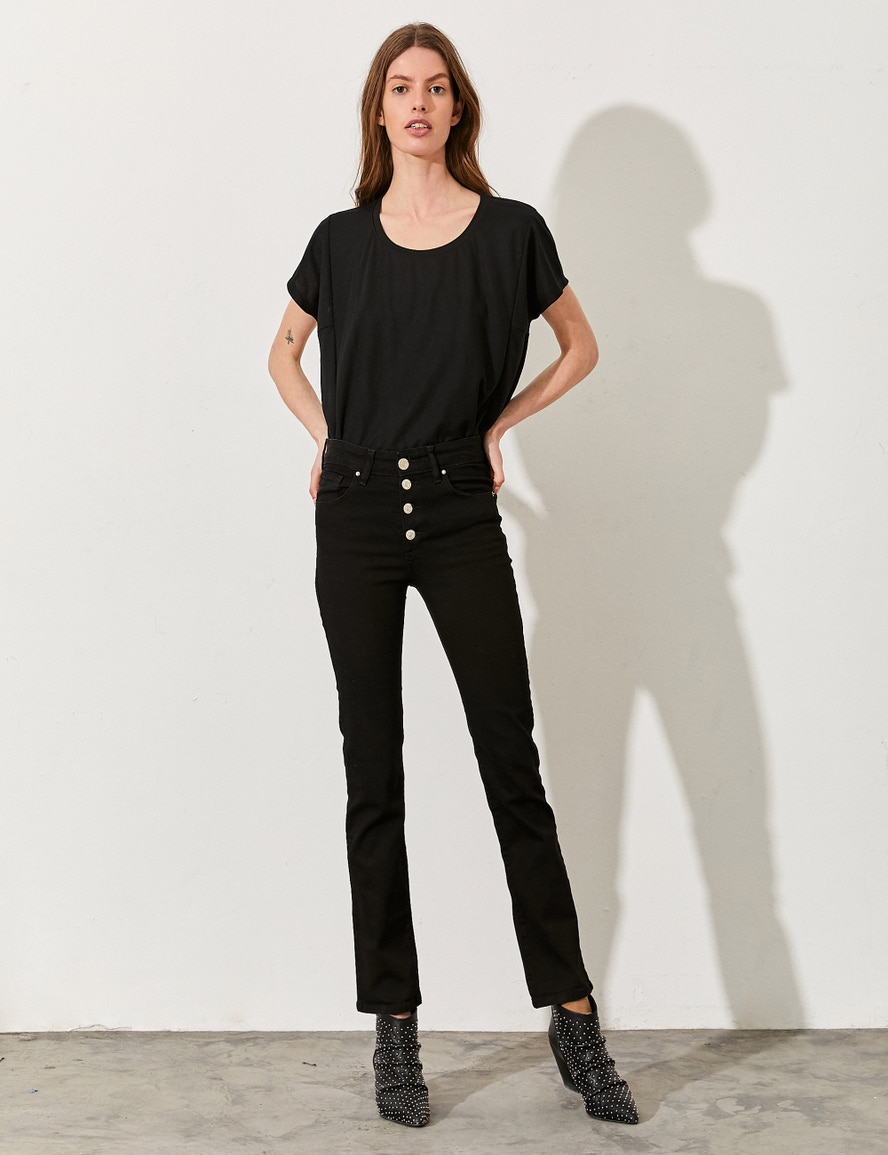 JEANS DENVER BLACK RECTO