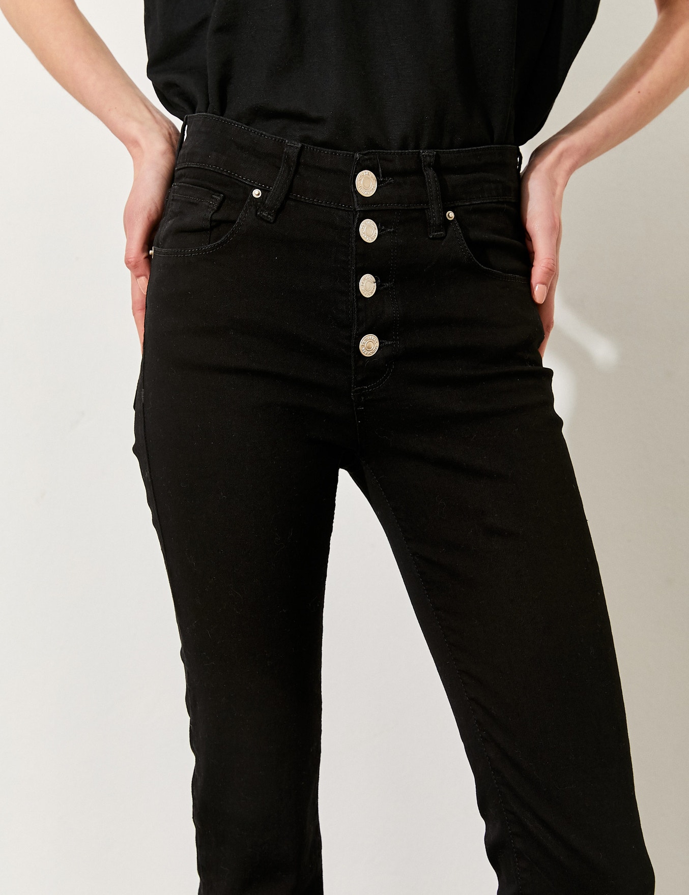 JEANS DENVER BLACK RECTO