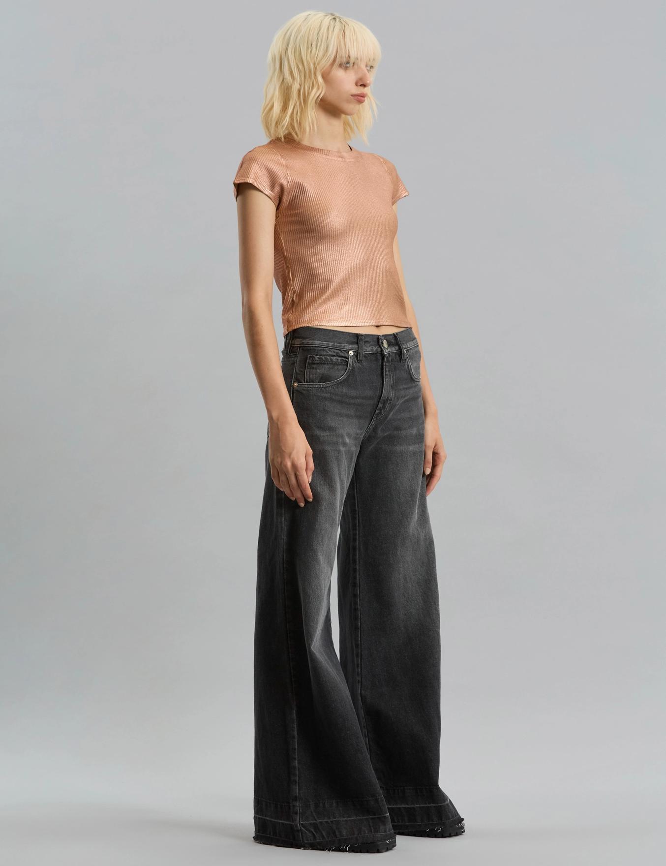 REMERA ROSE GOLD