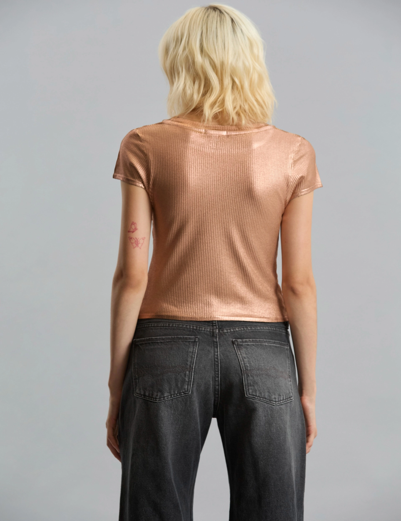 REMERA ROSE GOLD