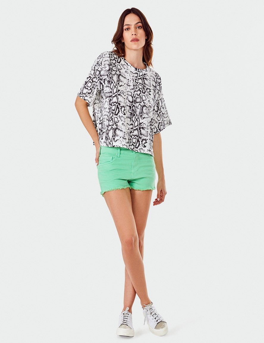 SHORT AMANDA COLOR MINT