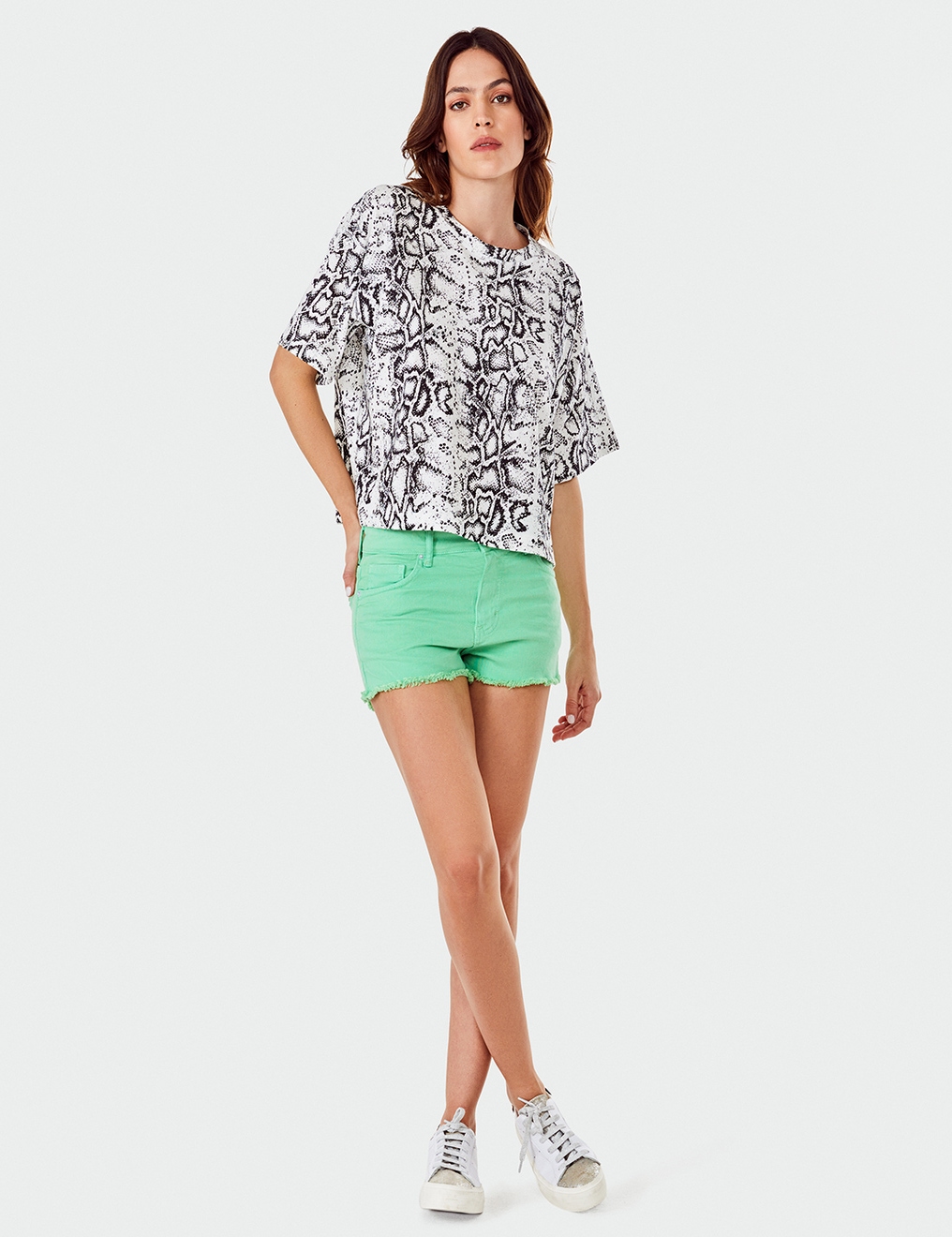 SHORT AMANDA COLOR MINT