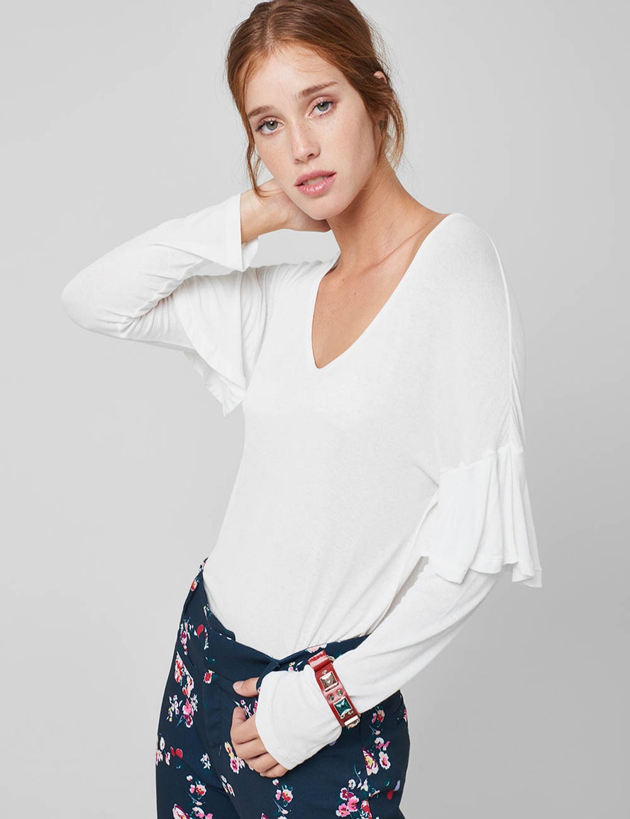 REMERA ELAINE IVORY