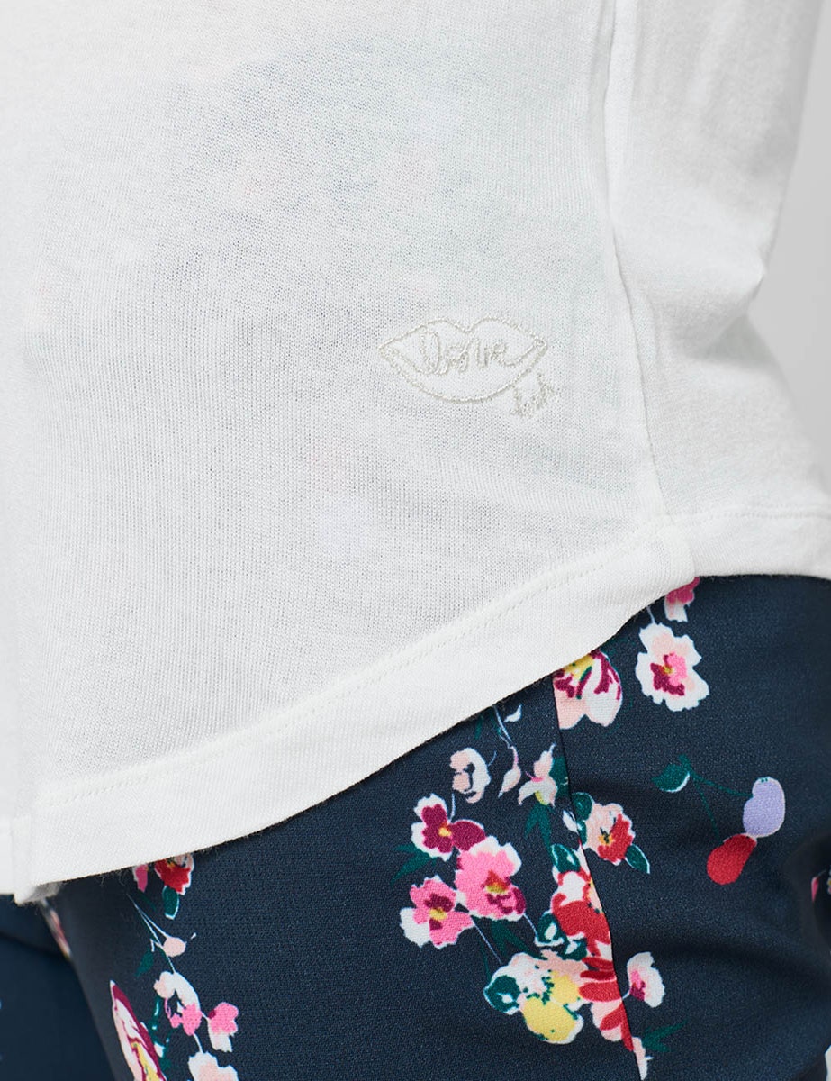 REMERA ELAINE IVORY